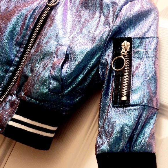SOLD Urban Republic Metallic Jacket - Picture 3 of 7